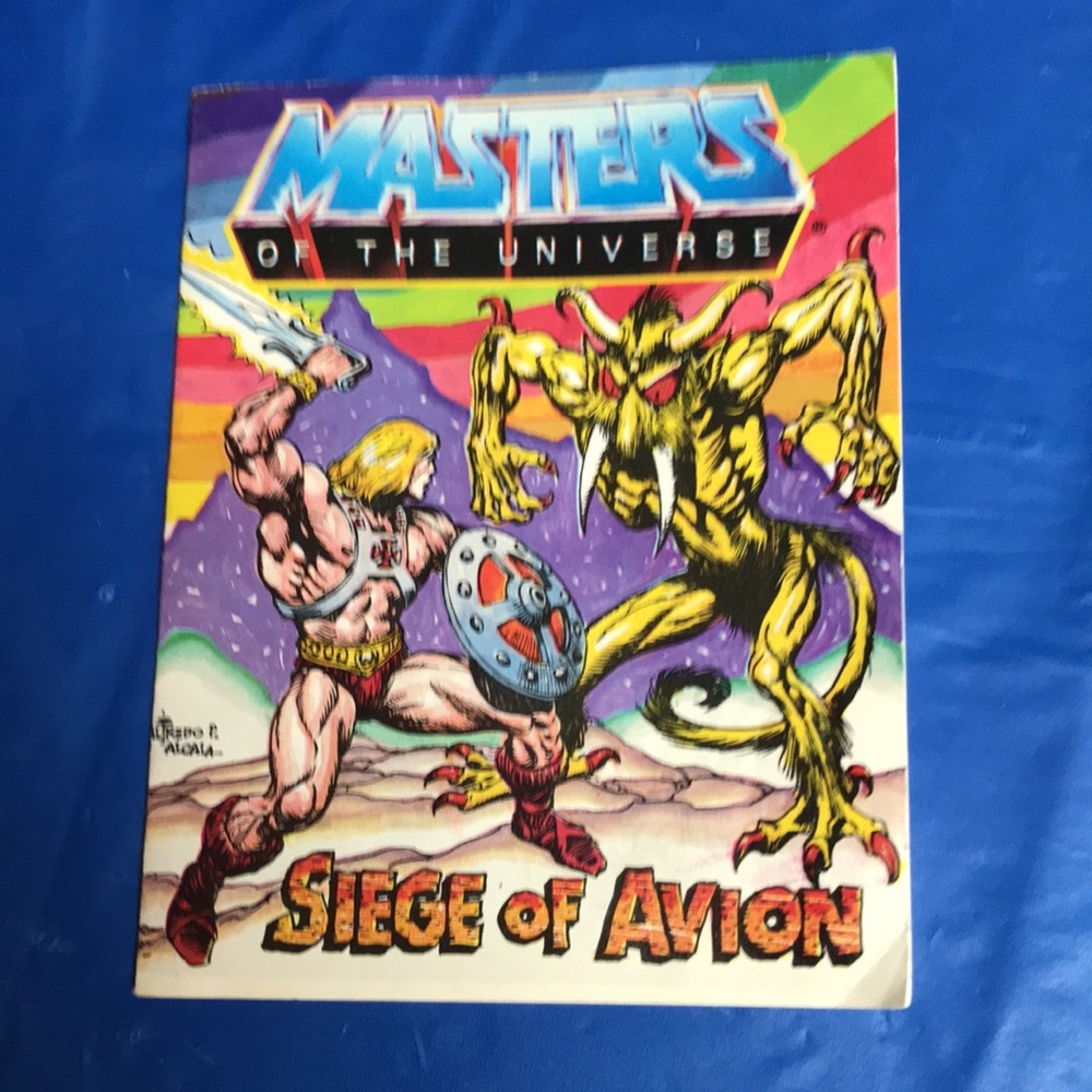 “Masters of the universe siege of avian” comic